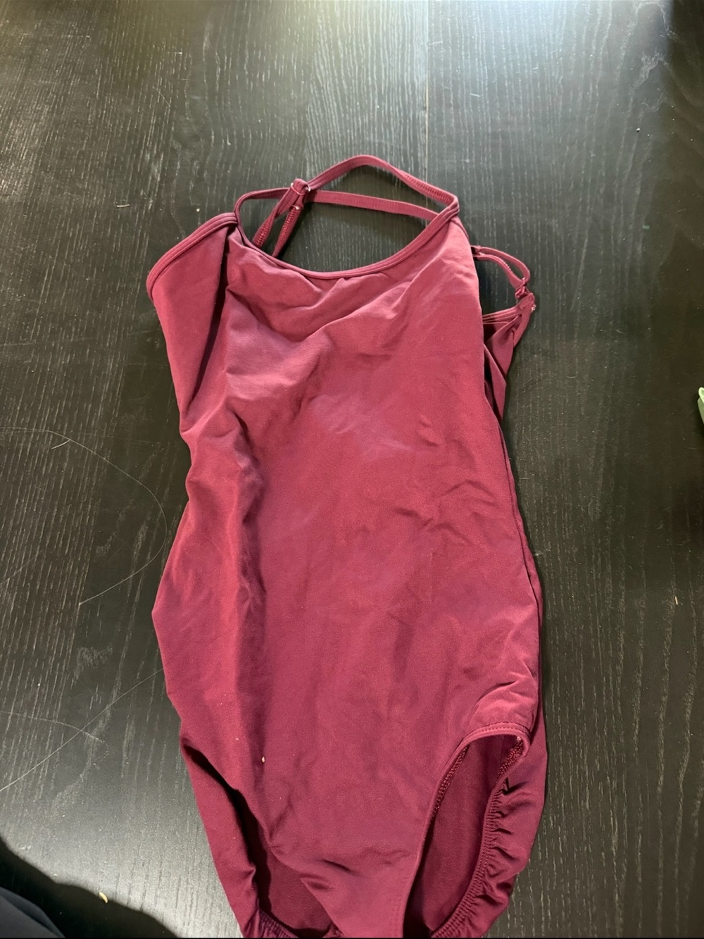Eurotard Burgundy Camisole Leotard Adult Medium Dance Ballet